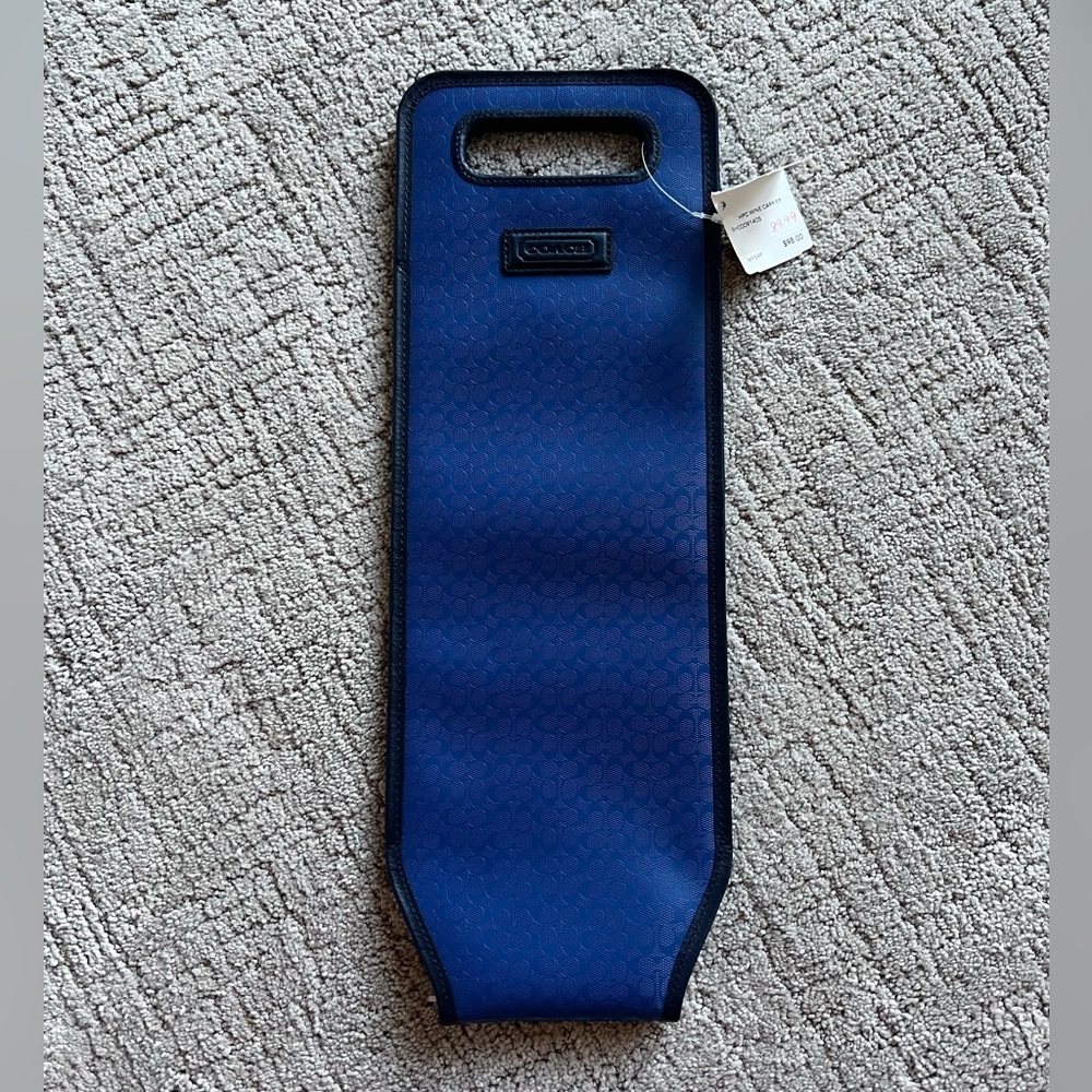 Coach Blue HPC Wine Carrier